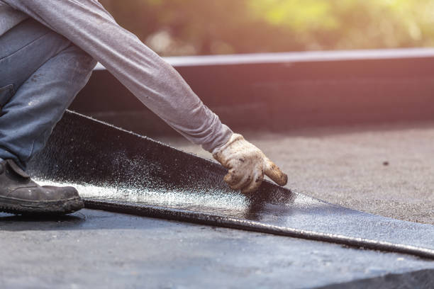 Professional Waterproofing technician working in Eagle, WI